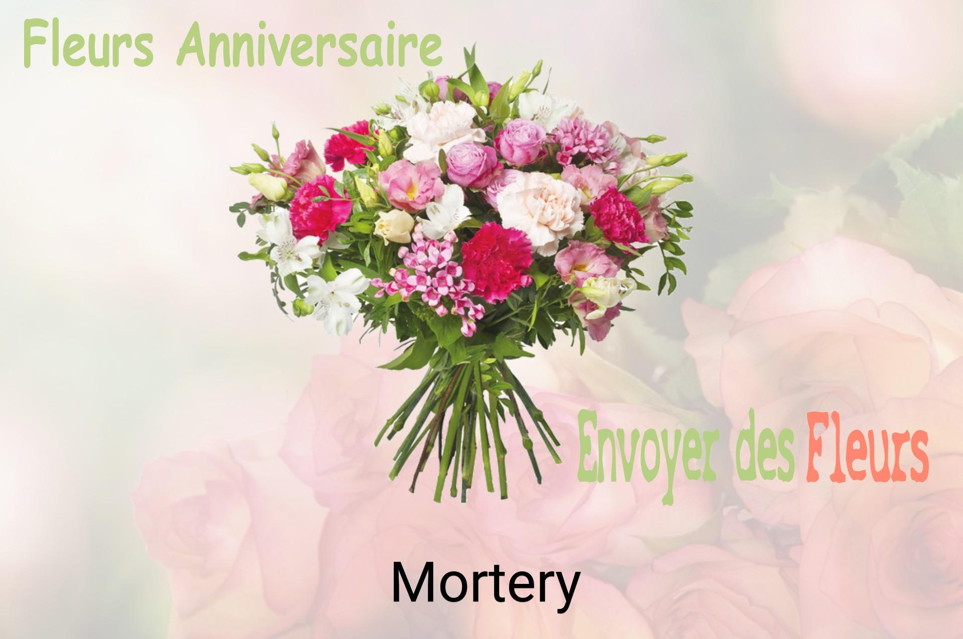 Bouquet de fleurs d’anniversaire livré à Mortery
